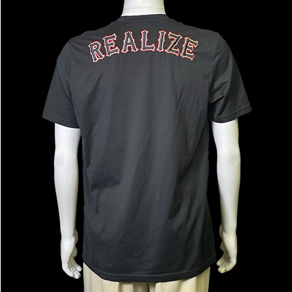 Archival Authentic Givenchy Tisci Embroidered Illuminati Realize T-Shirt Men XS